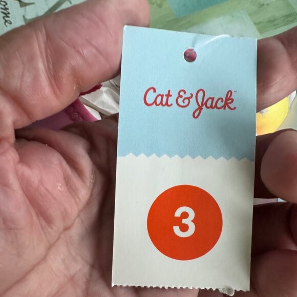 Cat & Jack Kids Size 3 Tie-Dye Slip-On Shoes Textile Upper Lightweight & Comfort - Picture 5 of 8